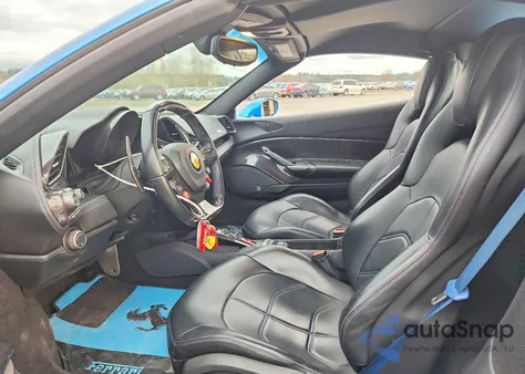 2017 Ferritti 488 Spider z USA, uszkodzony, nr VIN ZFF80AMA4H0224915